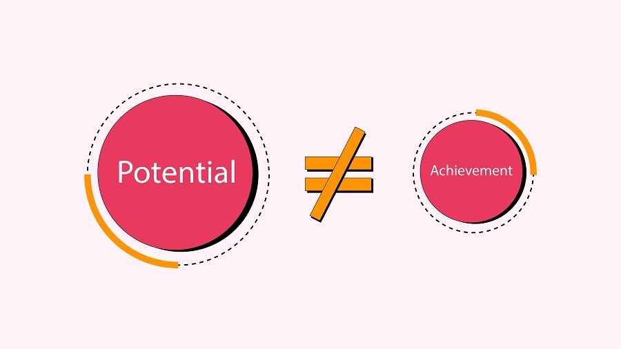 When high potential doesn't match the child's achievements